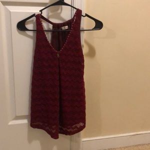 layered tank top
